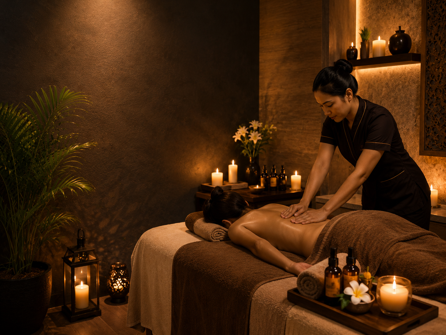 Deep tissue massage treatment